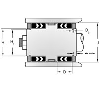 HDLV-1740-600 | VP-HYT/NYL-5-1/2x6x3/4 | CRC Distribution Inc.