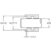 MDK-100X110X2.15 | RW-90NBR-100x110x2.15 | CRC Distribution Inc.