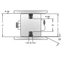 MPS-50X4X2.9-B5 | MPS, 50 X 39 X 4.2 Piston Seal | CRC Distribution Inc.