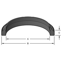 MSWSHN-25X33X6 | RW-90NBR-25.00x33.00x6.00 | CRC Distribution Inc.