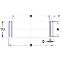 DP-07G | 0.75" CLEVIS PINS WITH GROOVES | CRC Distribution Inc.