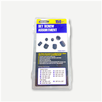 SSK-INCH | SET SCREW KIT - INCH 12 / 150 PIECE | CRC Distribution Inc.