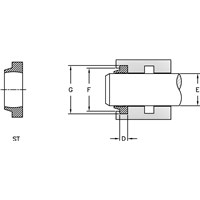 ST-150-SH | RW-95URE-1.500x1.875x0.188 | CRC Distribution Inc.